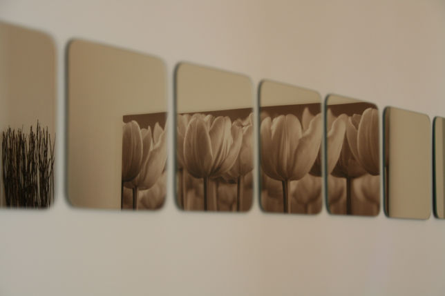Wandgestaltung im Tonstudio DER WERBETON in Wien